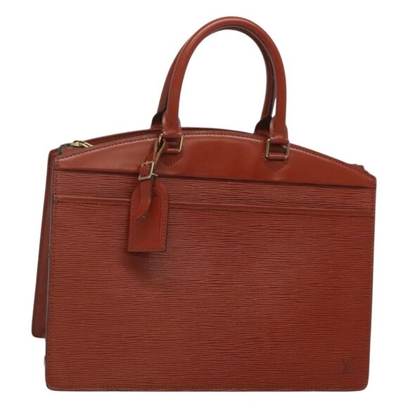 LOUIS VUITTON Epi Riviera Hand Bag Brown M48183 LV Auth hk2549 - Picture 1 of 16